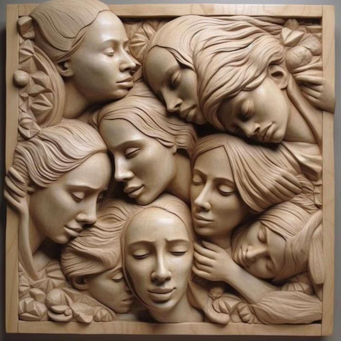 نموذج ثلاثي الأبعاد لآلة CNC 3D Art 